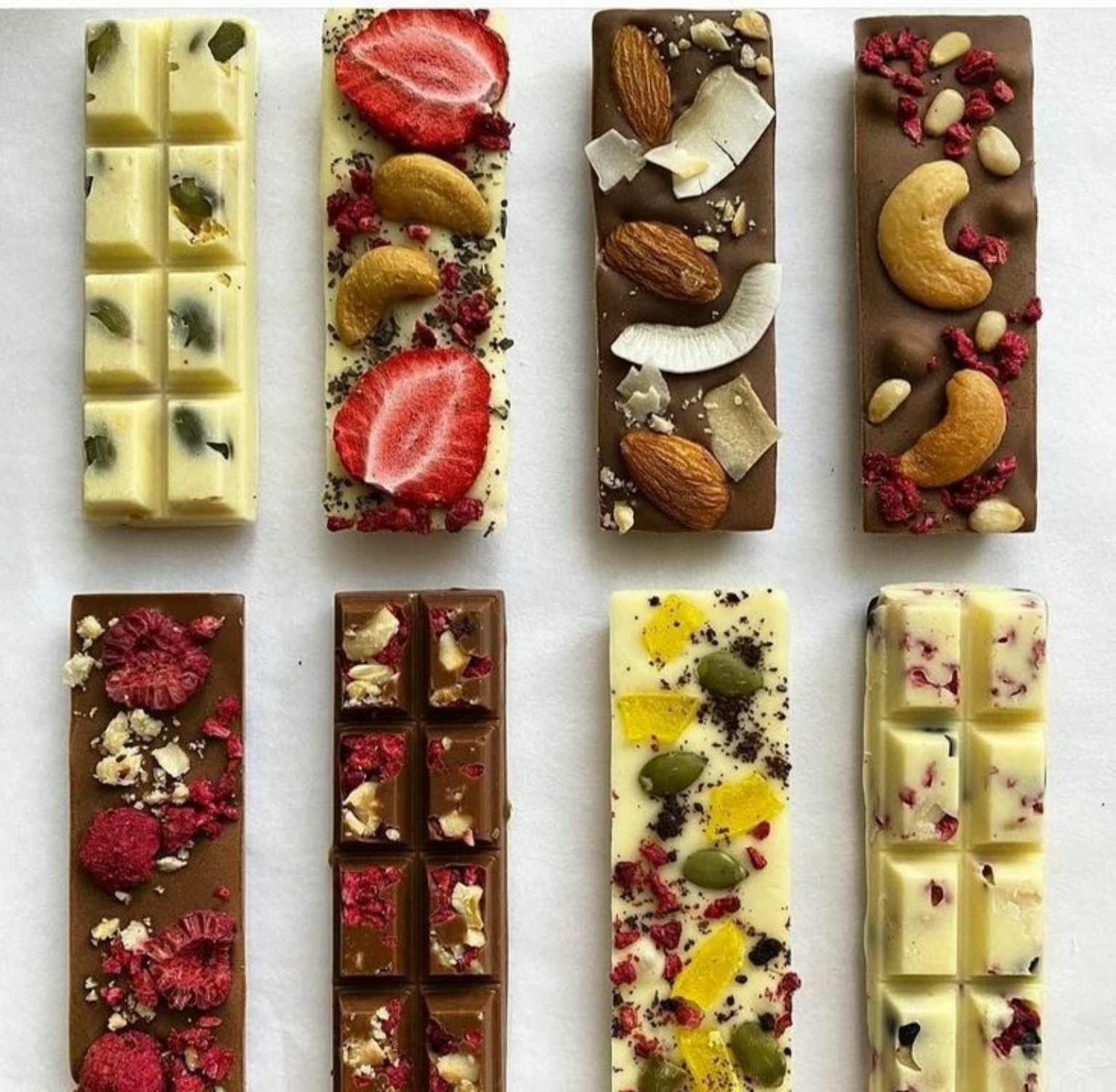 Mini Gourmet Chocolate Bars Assorted Set