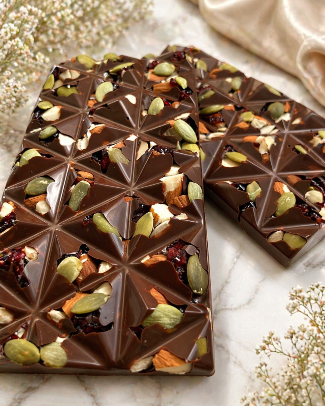 Chovelle Gourmet Nut & Seed Chocolate Slab