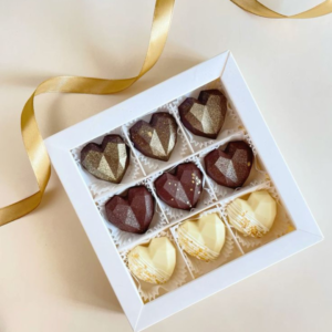 Chovelle Luxury Heart Chocolate Box