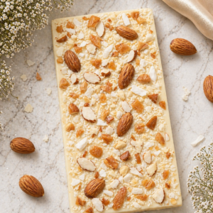 Almond Coconut White Chocolate Slab