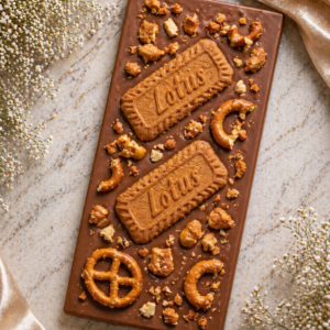 Biscoff Pretzel Chocolate Slab