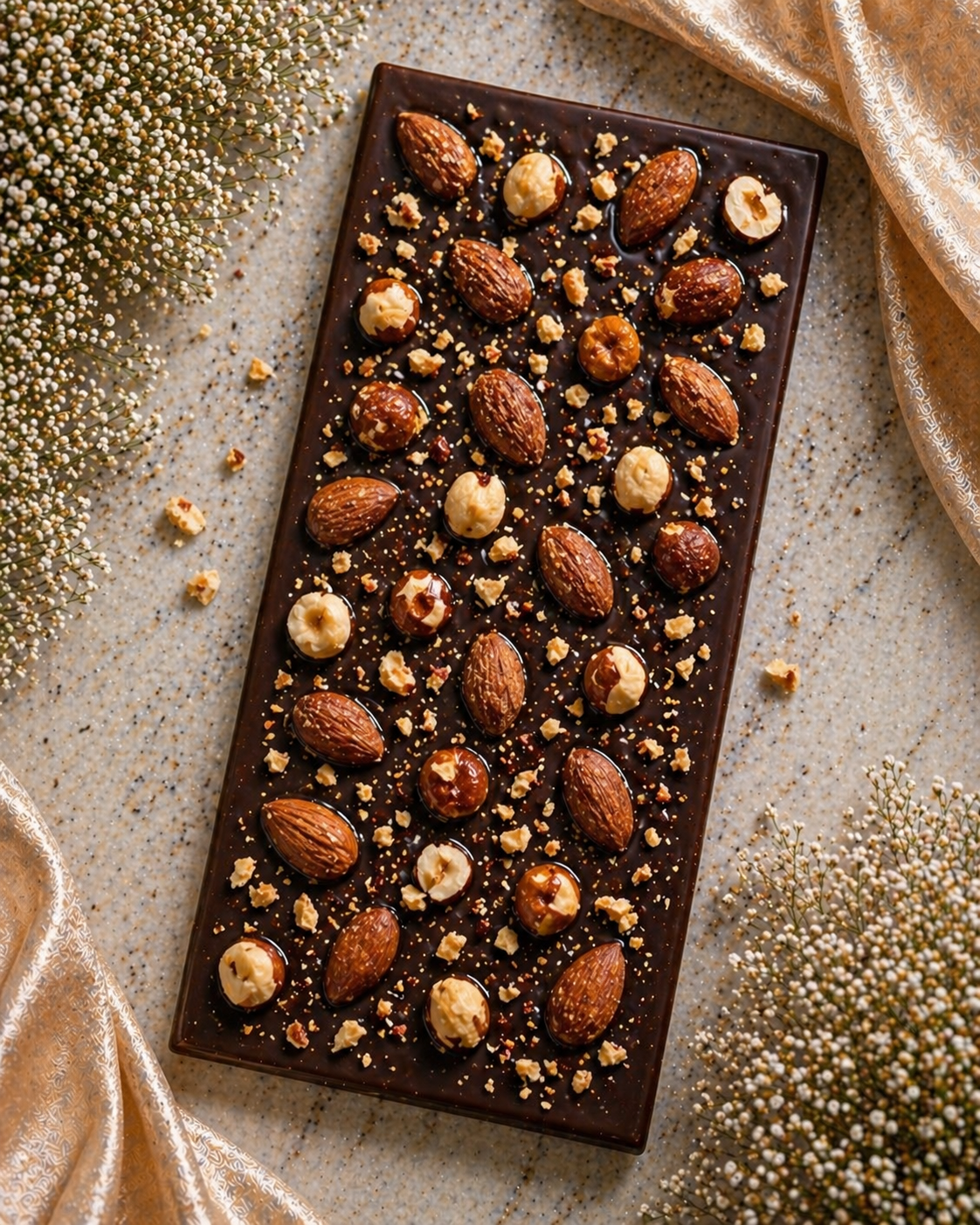 Caramel Crunch Chocolate Slab